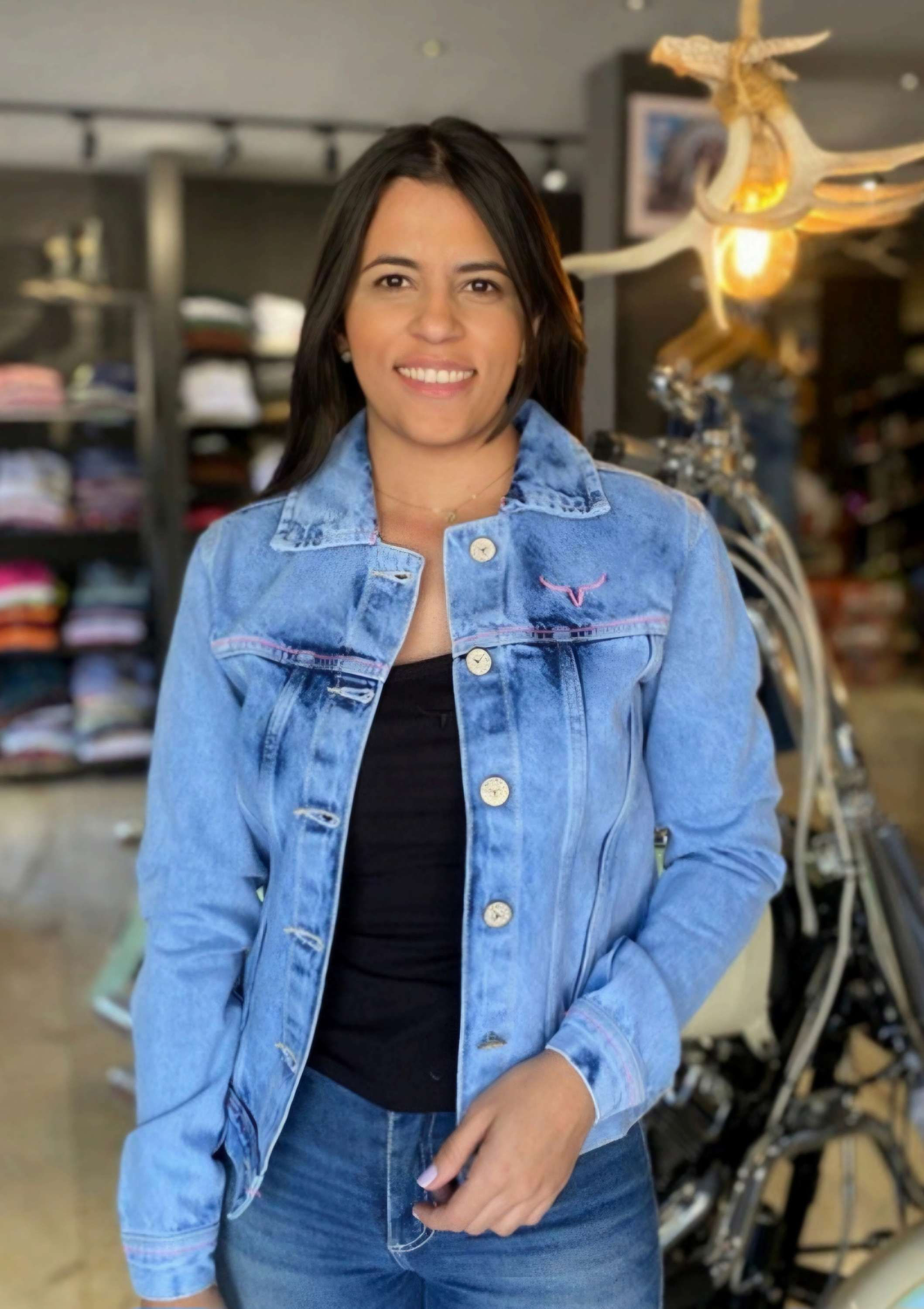 Jaqueta jeans Moiadeiros 