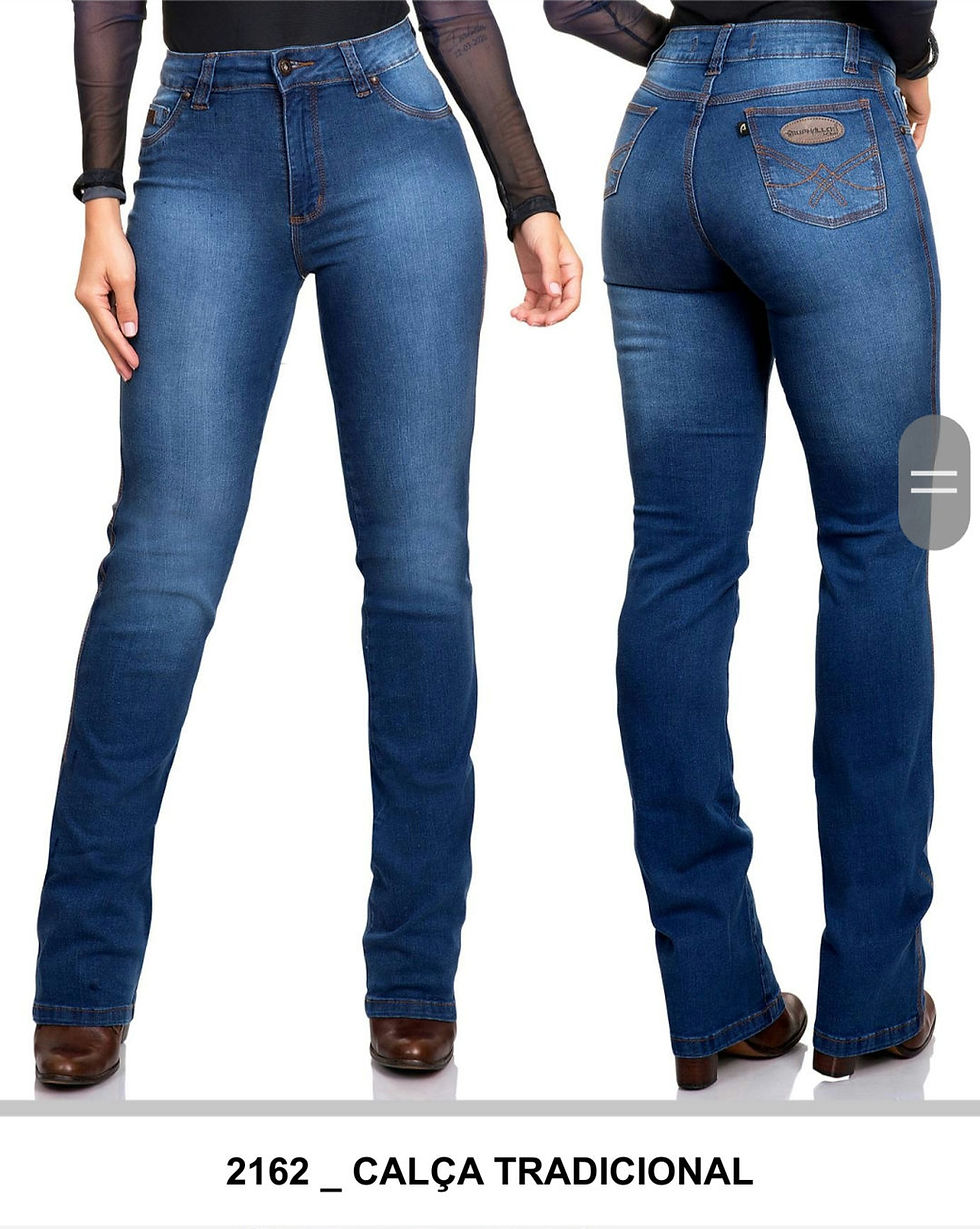 Miniatura: Calça jeans Básica Buphallos jeans 