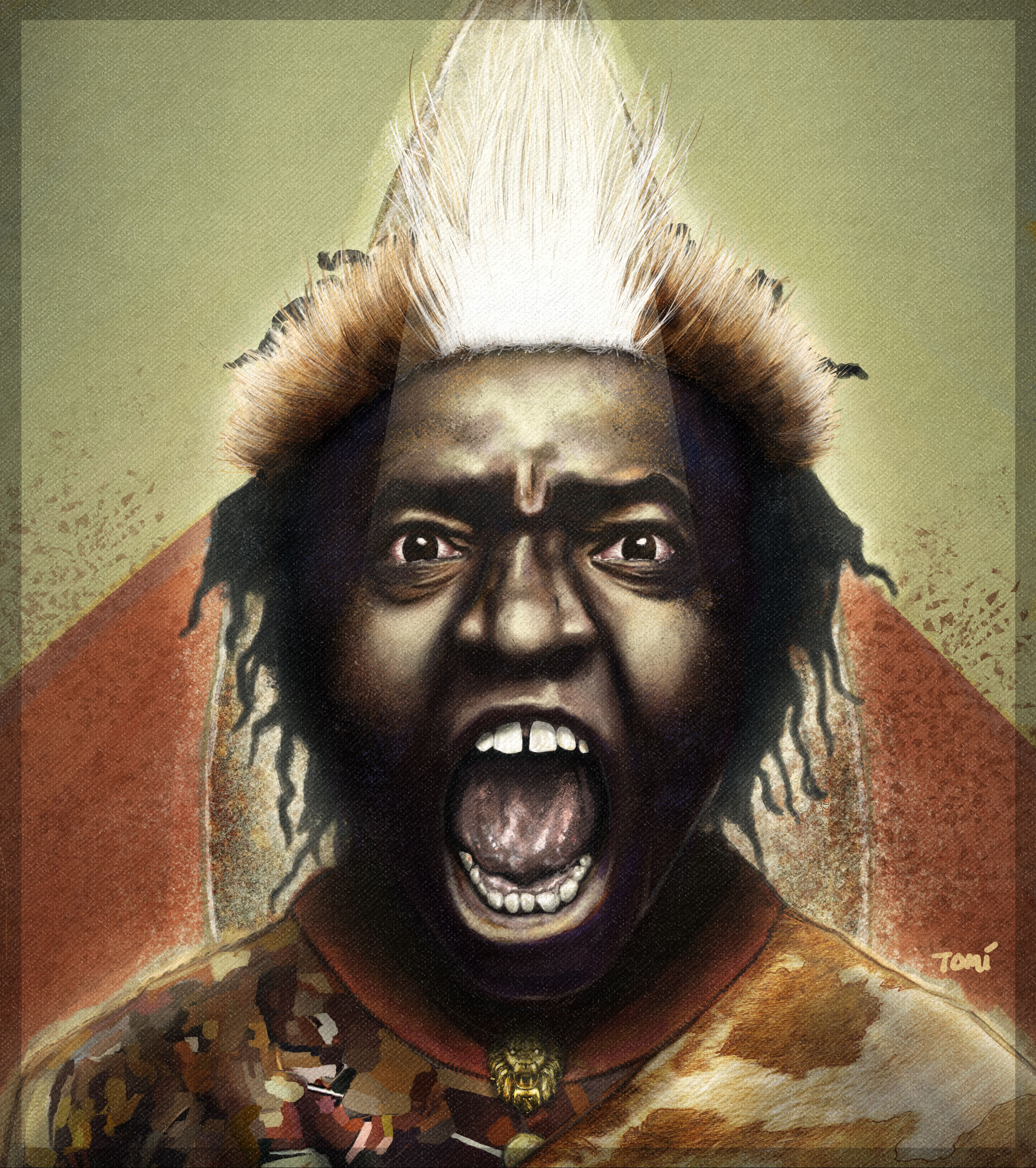 "Zulu" Custom Canvas (Limited Edition)