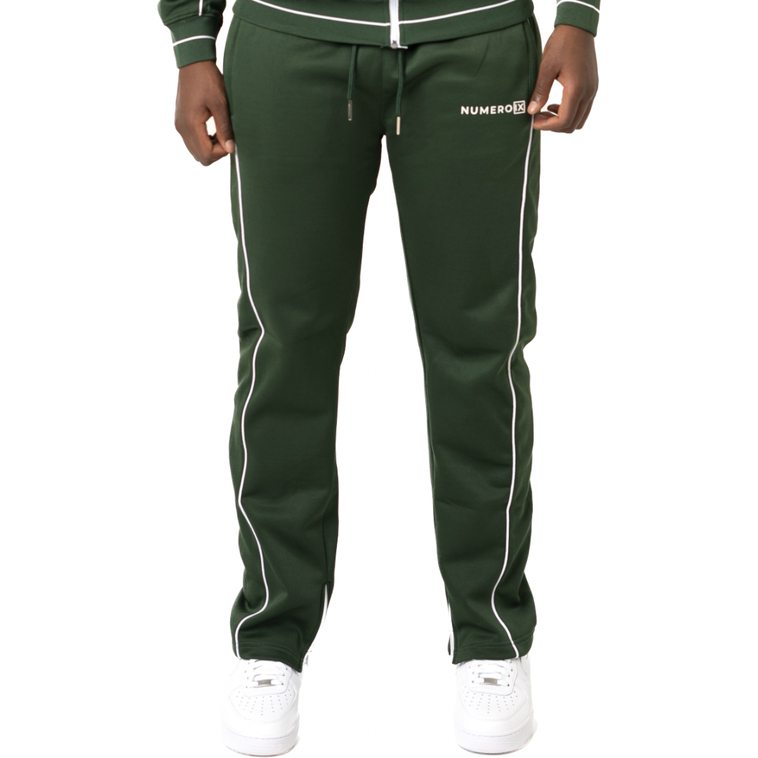 IX monaco green track pants
