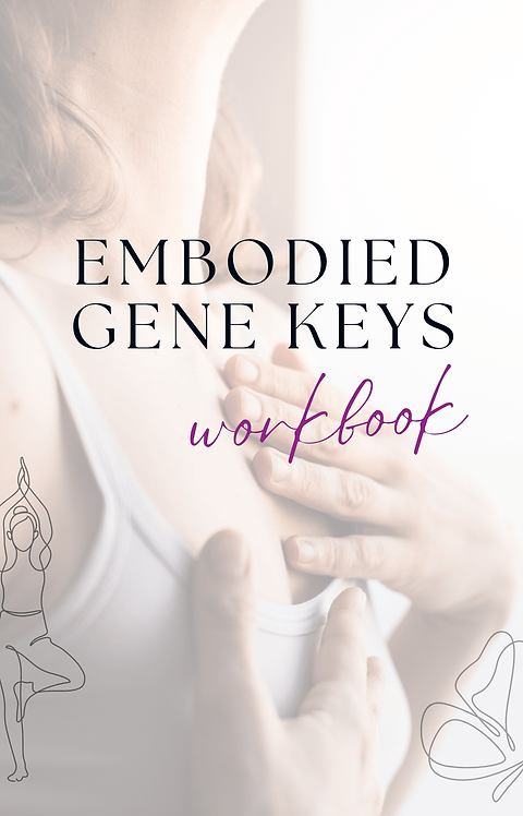 Embodied Gene Keys - Digitales Workbook