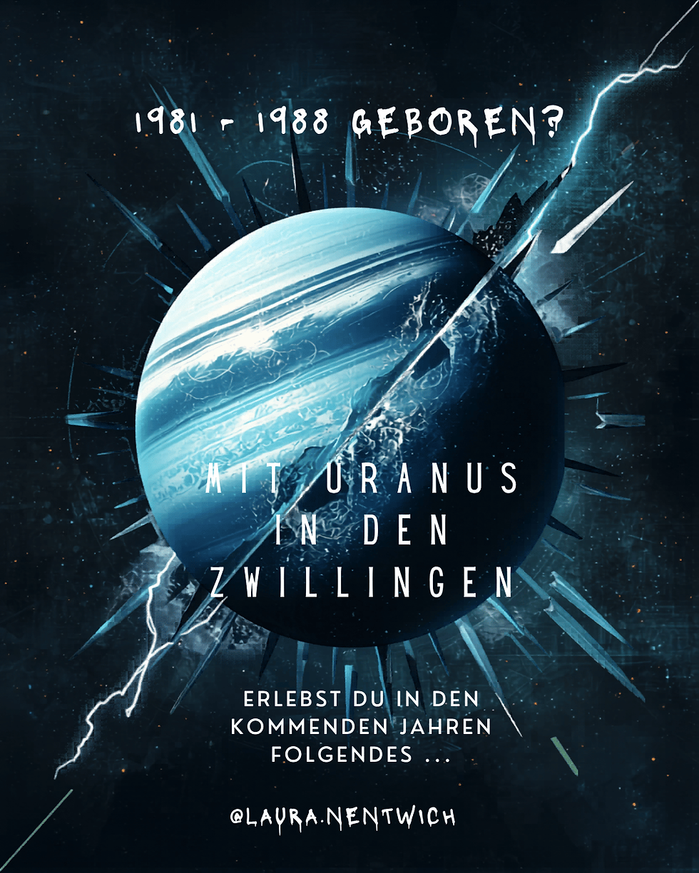 Uranus Opposition, Midlife Crisis & Uranus in Zwillinge: Warum die Kinder der 80er jetzt auf eine intensive Zeit zusteuern