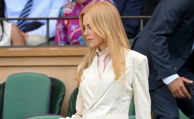 Никол Кидман диктира летна мода на Вимблдон
