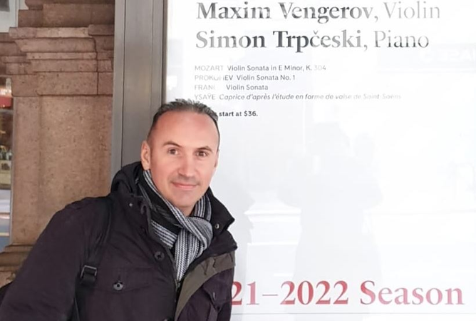По Лондон и Њујорк, Трпчески и Венгеров вечер на сцената во Париз
