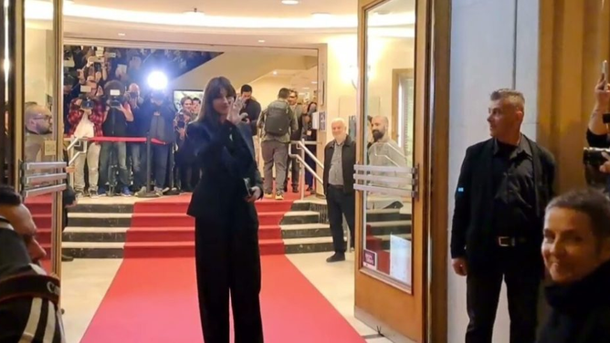 Моника Белучи на Филмскиот фестивал во Солун