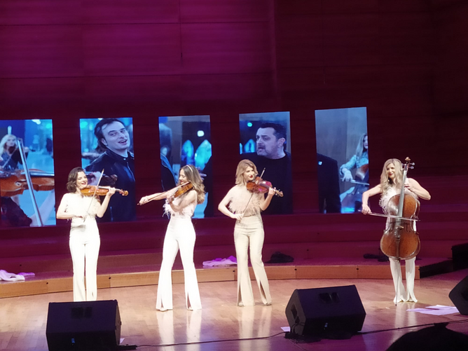 Атрактивниот „Destiny Quartet“ одушеви со „Јовано, Јованке“