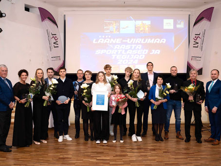 Selgusid Lääne-Virumaa 2024 aasta sportlased ja tegijad