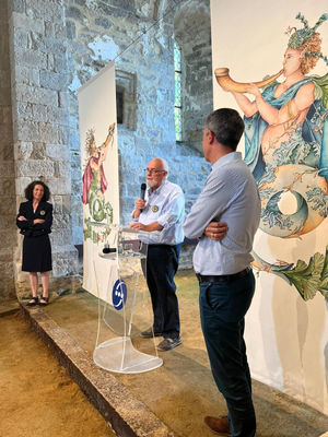 Vernissage, Académie des Arts et des Sciences de la Mer René Moniot-Beaumont