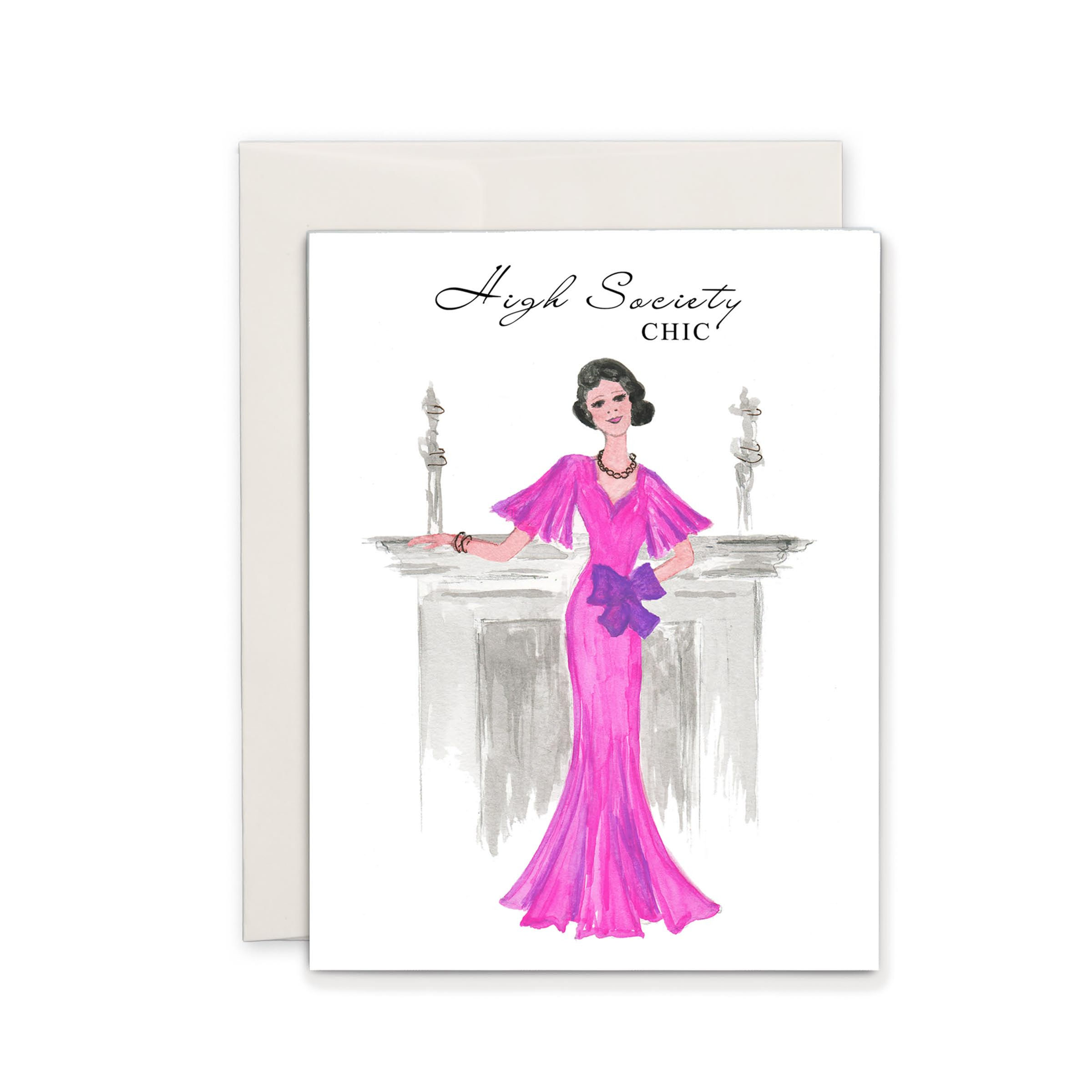 High Society Chic Card