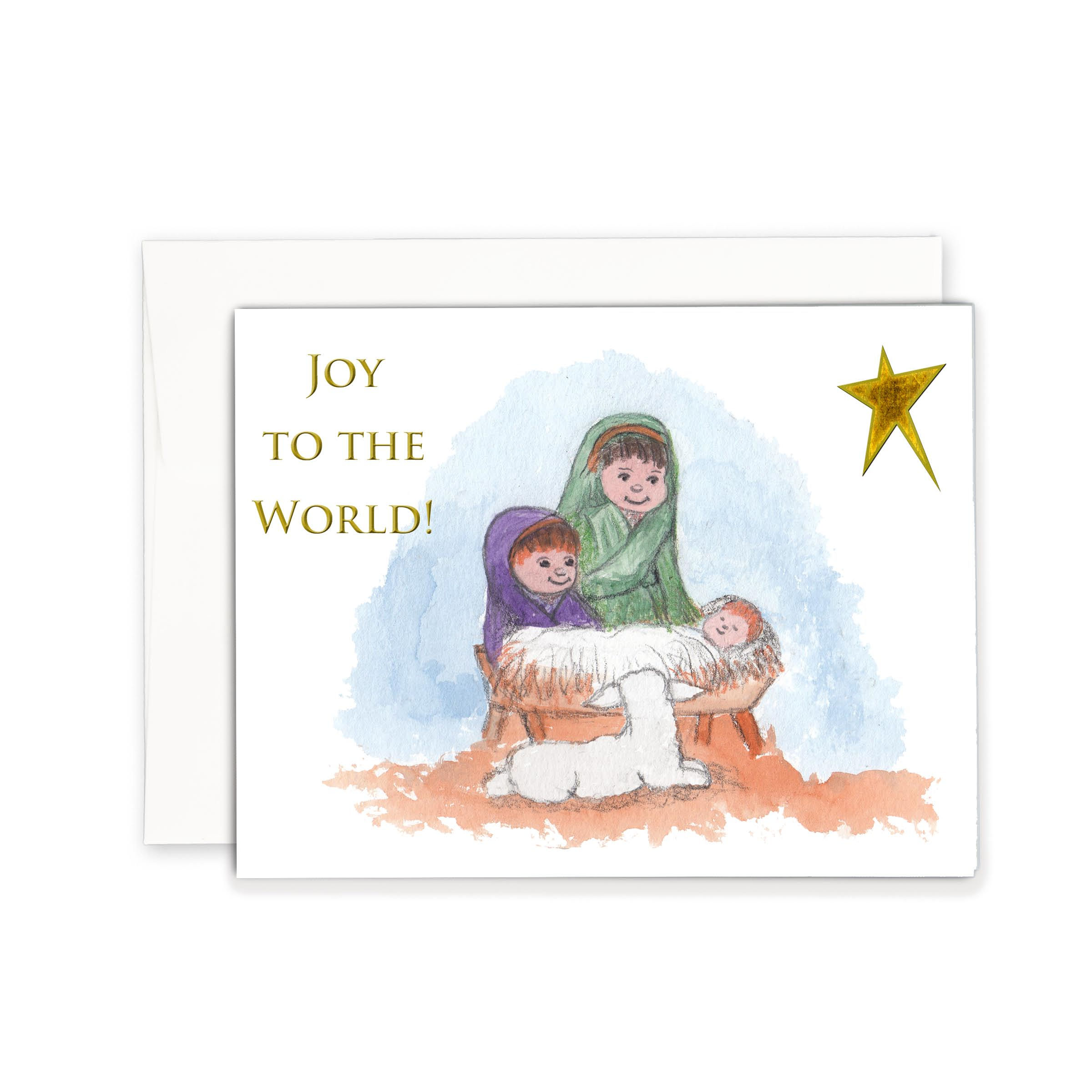 Baby Jesus Card