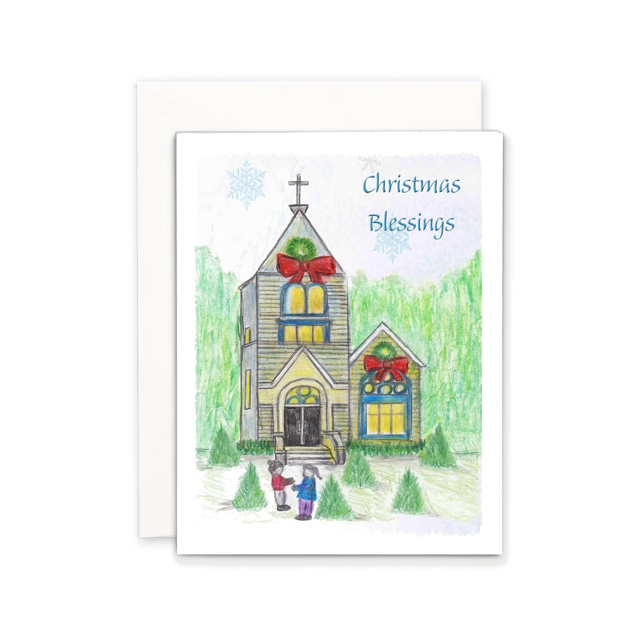 Christmas Blessings Card