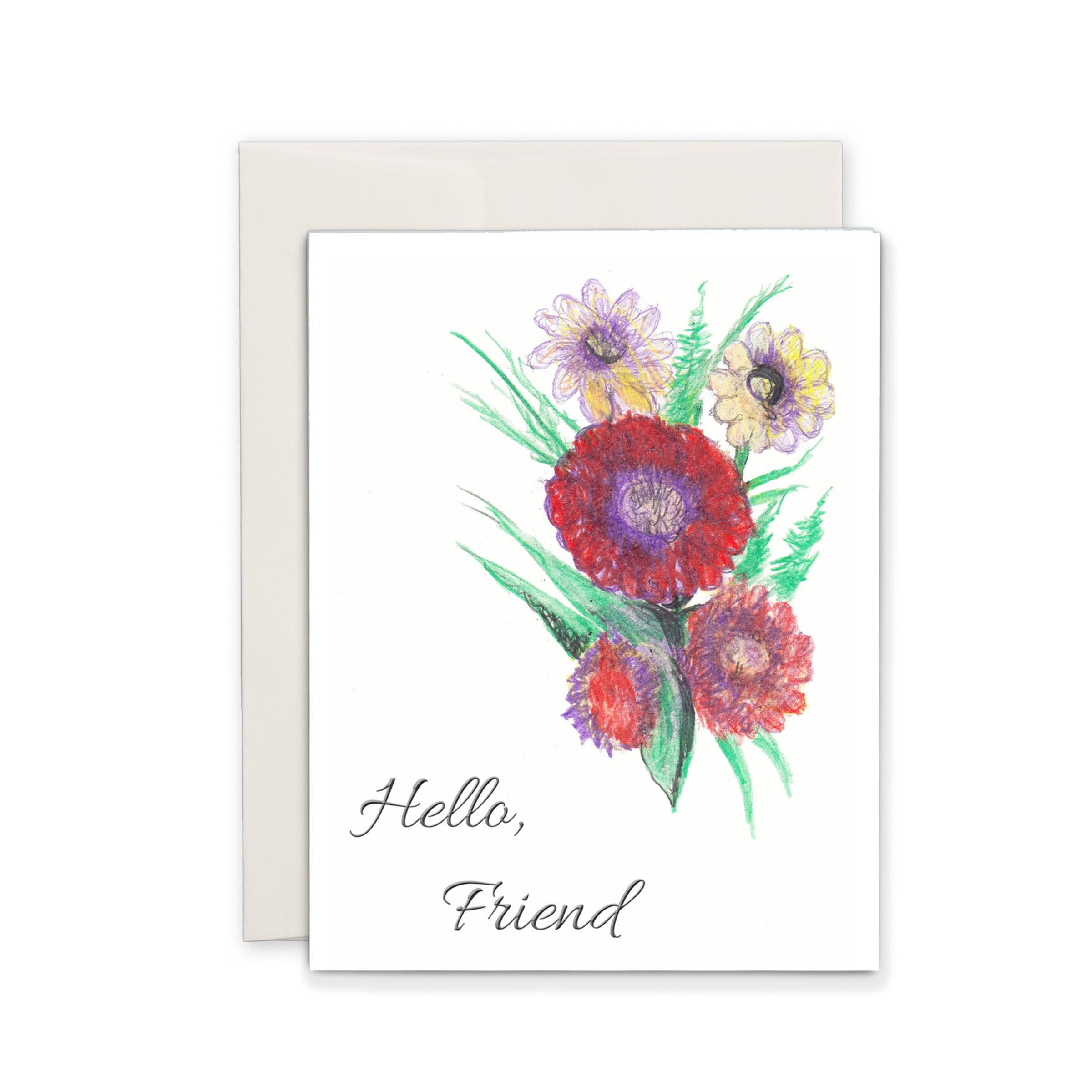 Floral Bouquet Card