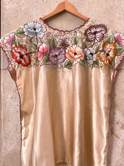 Blusa Chiapas Champagne