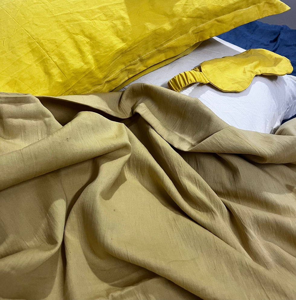 Thumbnail: 200gsm Ayurvastra Thick Satin Weave Cotton. Handwoven