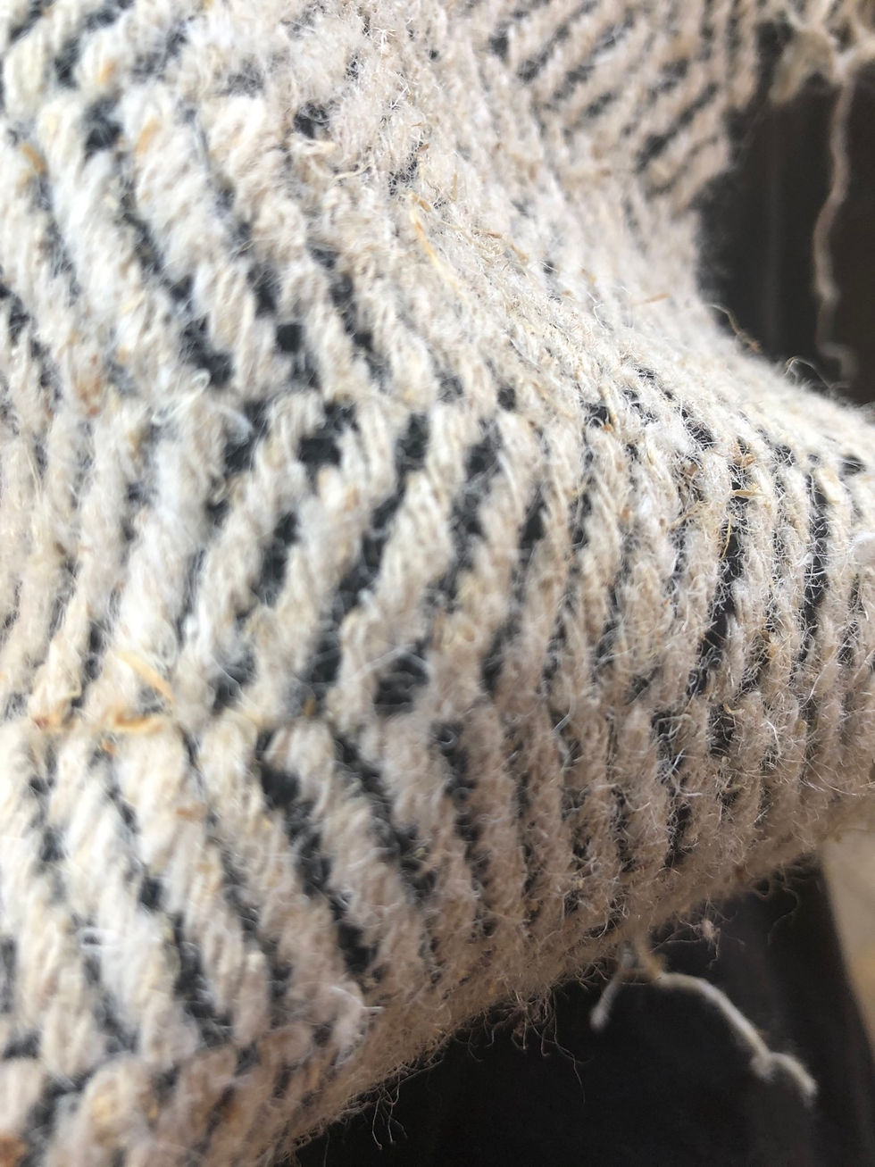 Thumbnail: K8 Nettle 70%, GOTS Organic Cotton 30%. Handloom. 625gsm