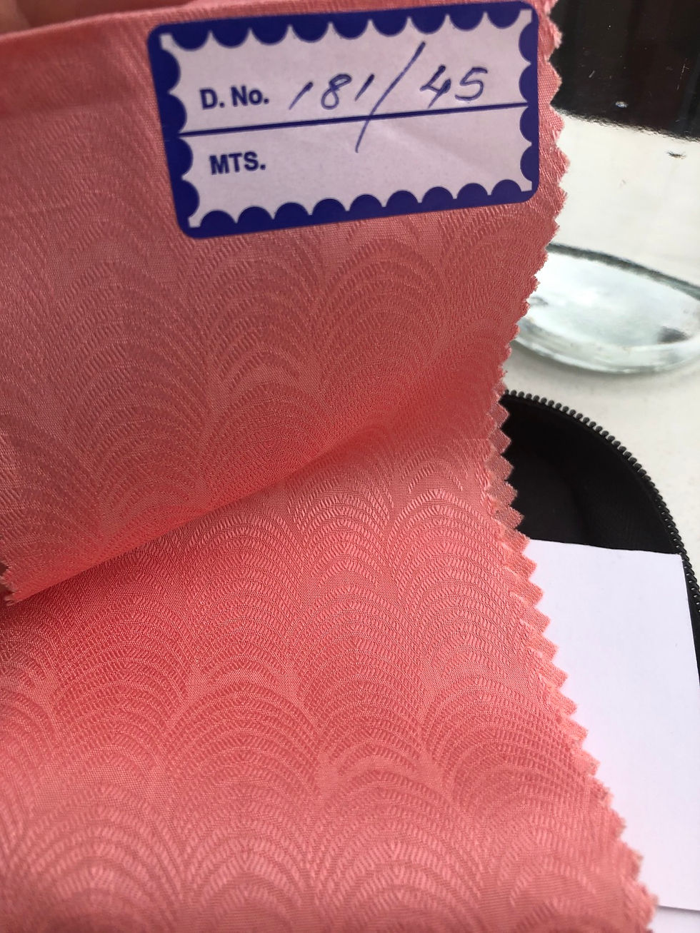 Thumbnail: Modal & Cotton Jacquard P5. 20s Pattern. Rose Pink