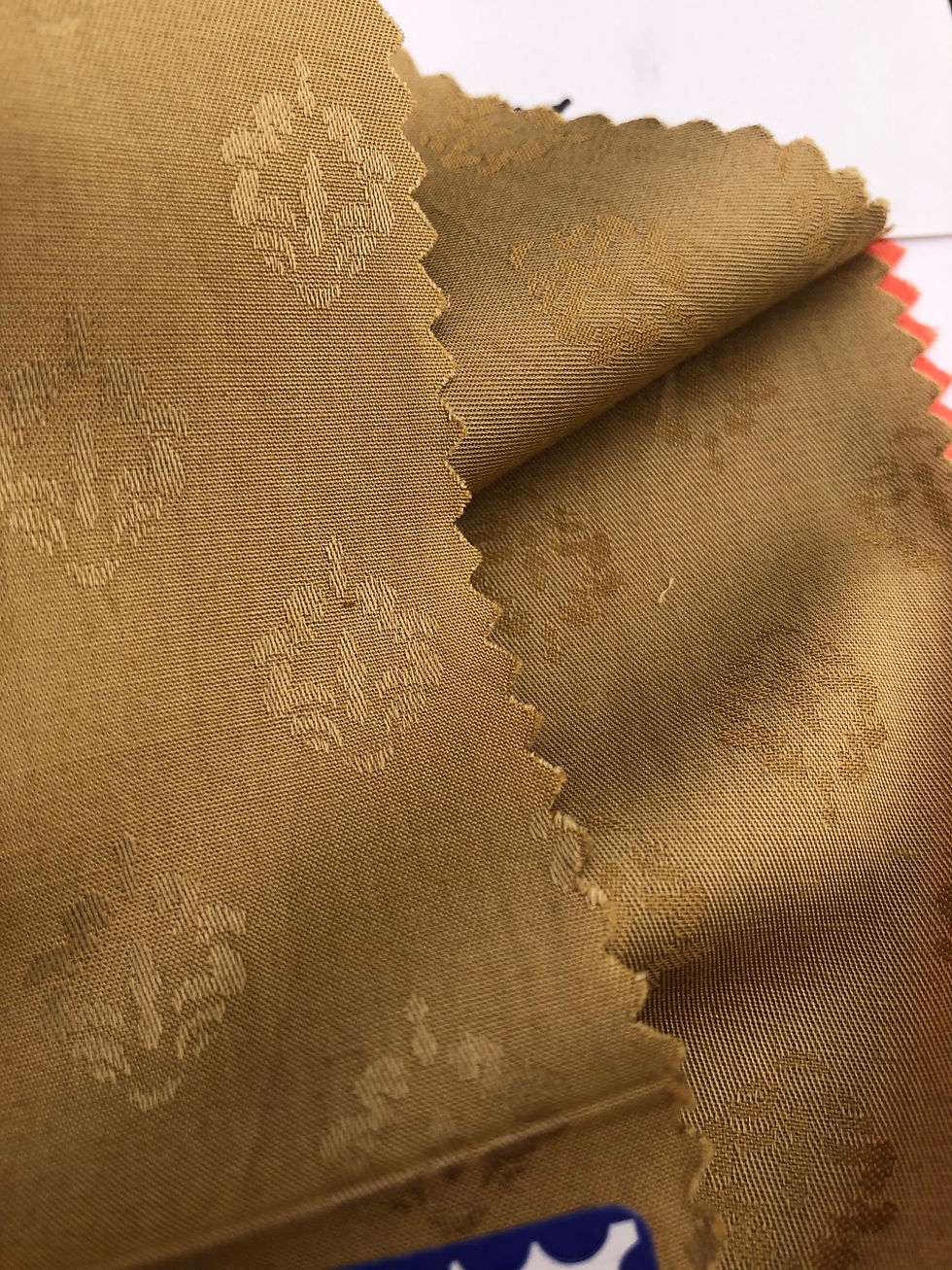 Thumbnail: Modal & Cotton Jacquard P4. Crown Pattern. Sandy Gold