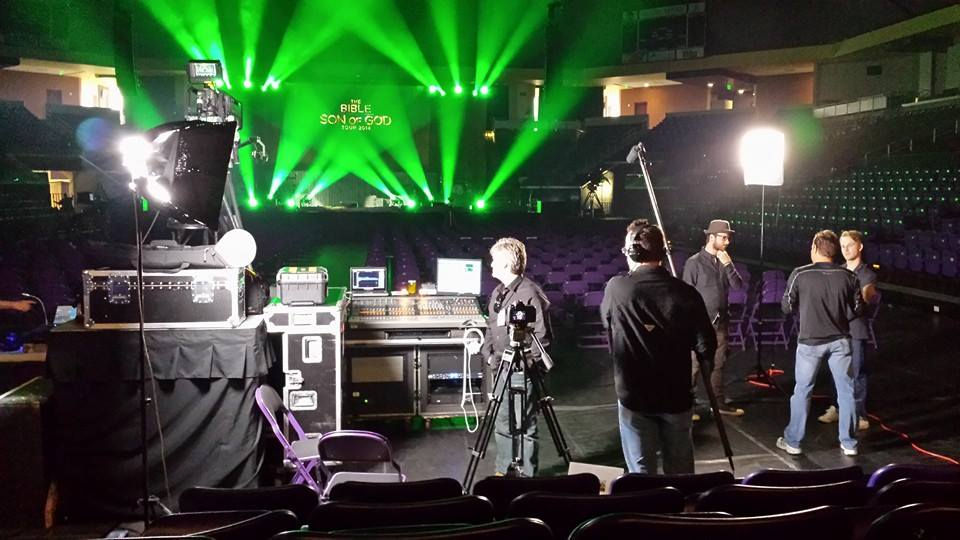 Behind the scenes recording with Chris August