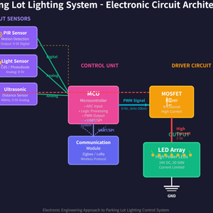 Parking Lot Lighting System