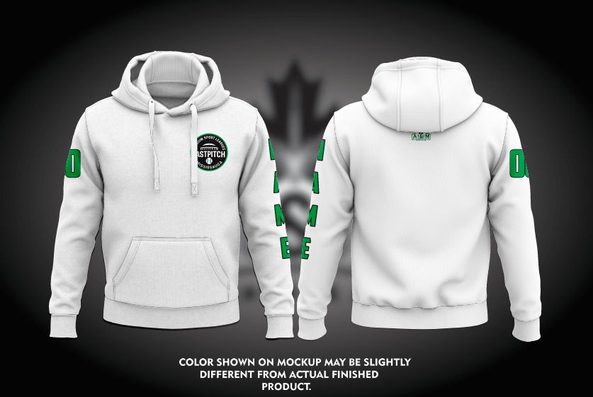 Mississauga FastPitch Hoodie (White)