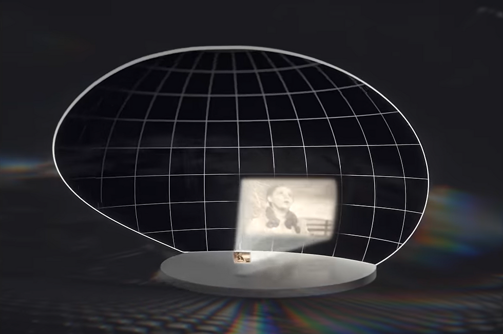 オリジナル版『オズの魔法使い』と Sphere の画角の広さの比較