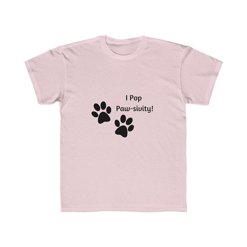 Thumbnail: Kids Regular Fit Positivity Tee