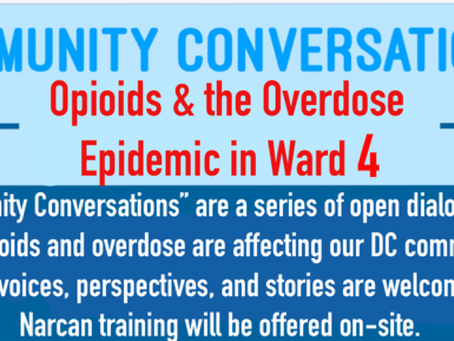 Community Conversations: Opioid Epidemic’s Effect on DC