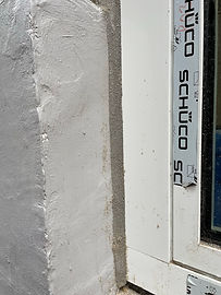 Fenster Versiegelung mit PU Dichtstoff