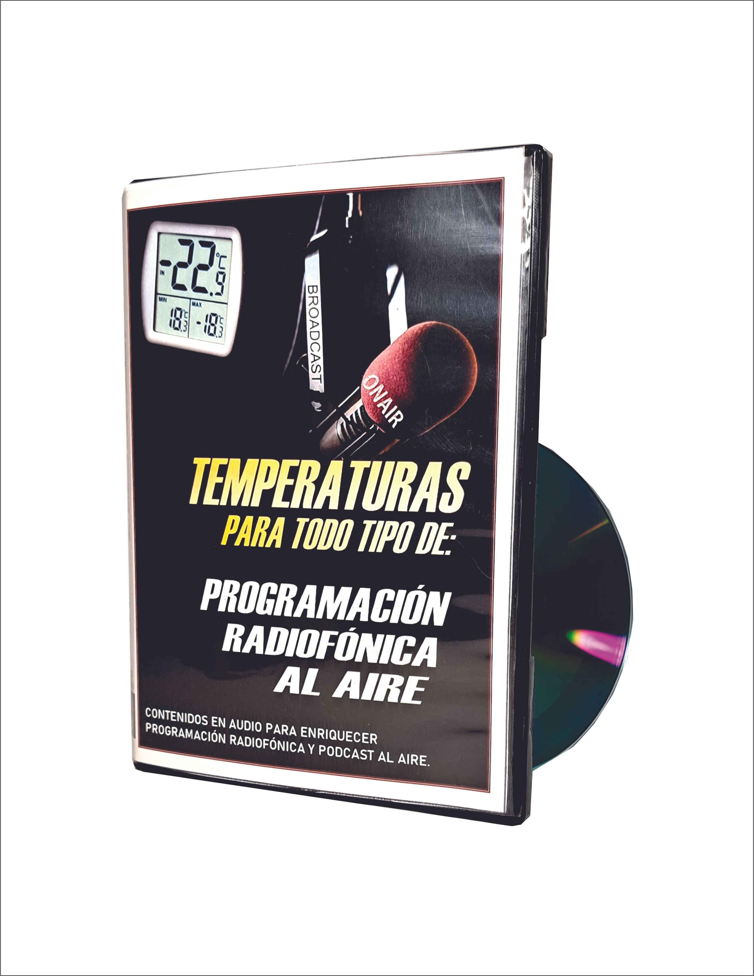 LAS TEMPERATURAS GRADO A GRADO PARA TRANSMISIONES RADIOFÓNICAS AL AIRE