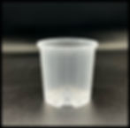 100mm Clear Pastic Pot by Superior Horticulture
