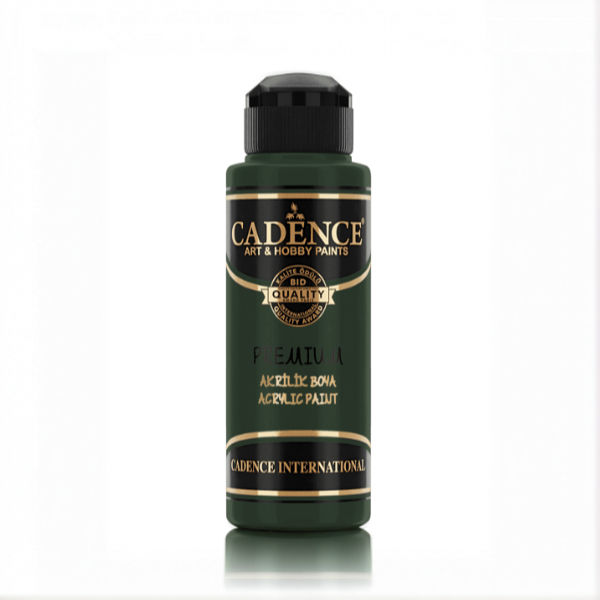 Cadence Premium Akrilik Boya 9006 Yağ Yeşili 120ml
