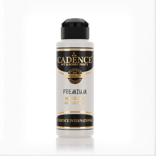 Cadence Premium Akrilik Boya 3101 Kirli Beyaz 120ml