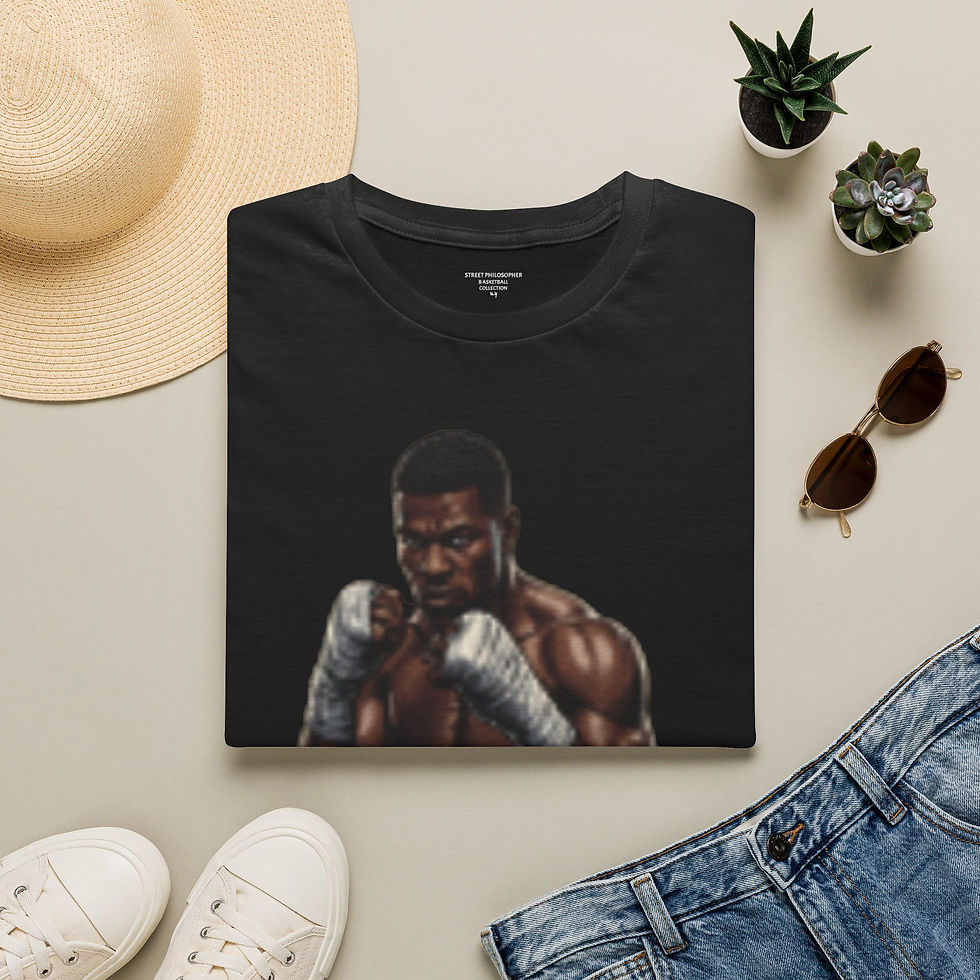 Thumbnail: Boxer Portrait T-Shirt – Vintage Boxing Fighter Graphic