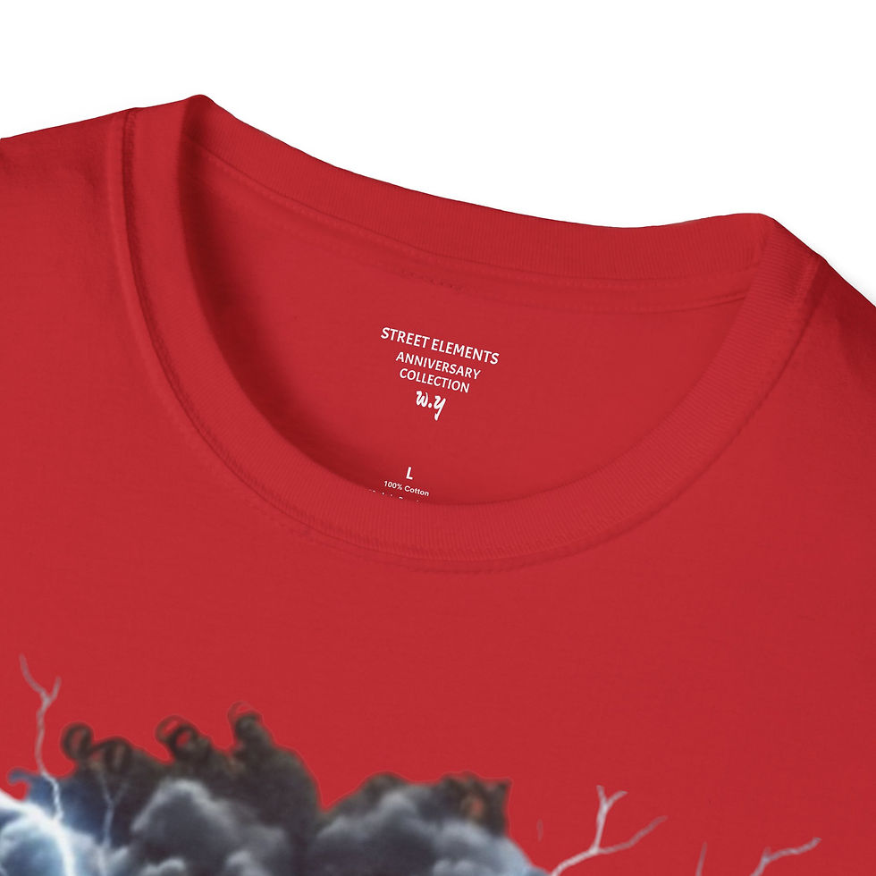 Thumbnail: Electric Afro Portrait T-Shirt