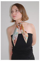Canina silk scarf