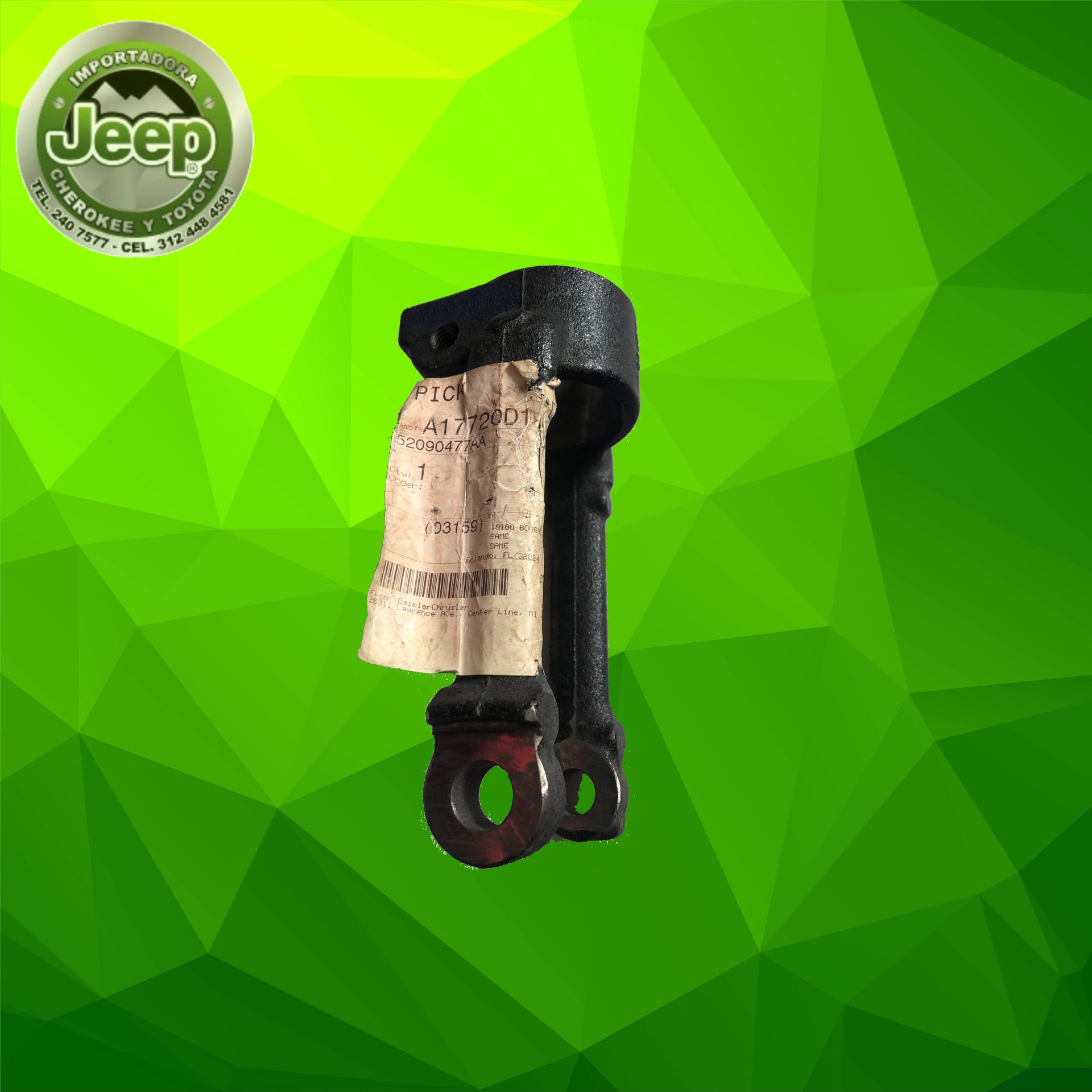 Horquilla LH Suspensión Del Grand Cherokee y Commander Mopar 52090477aa