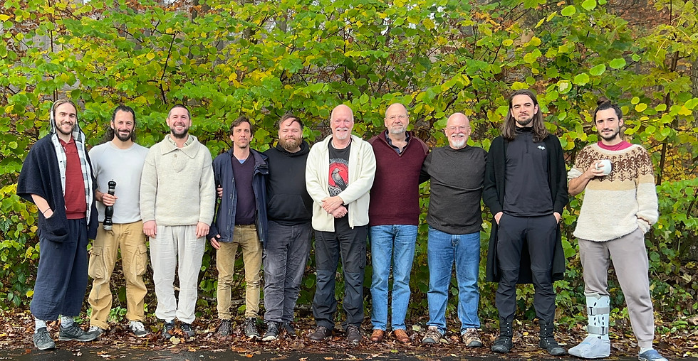 Mens retreat.  Photo by Ulf Bley