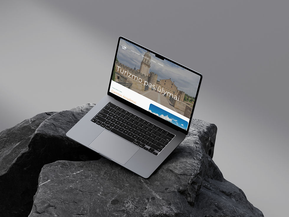 Noriu svetainės, bet neturiu brandbooko, logotipo ar aiškaus vizualinio identiteto. Ką daryti?