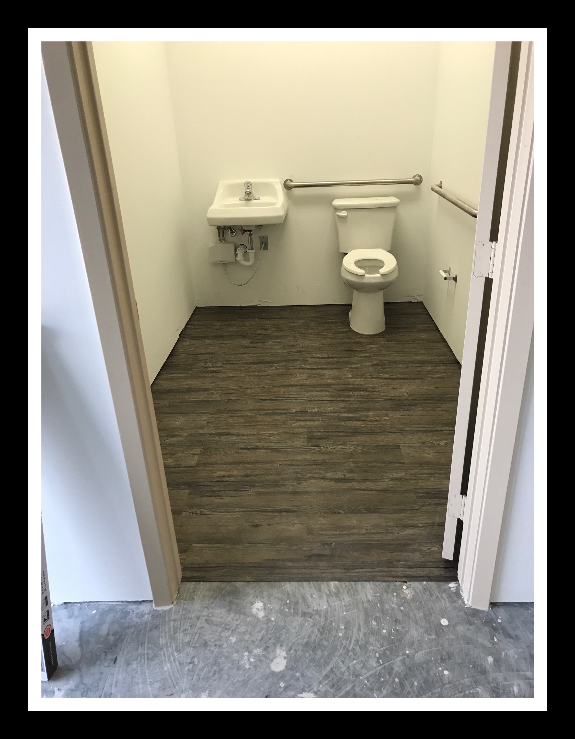 Finished Restrooms