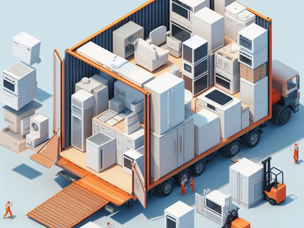 Empacado seguro de electrodomésticos