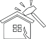 家解体(ハンマー)