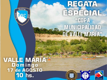 Programa de la Regata Especial “Valle María”