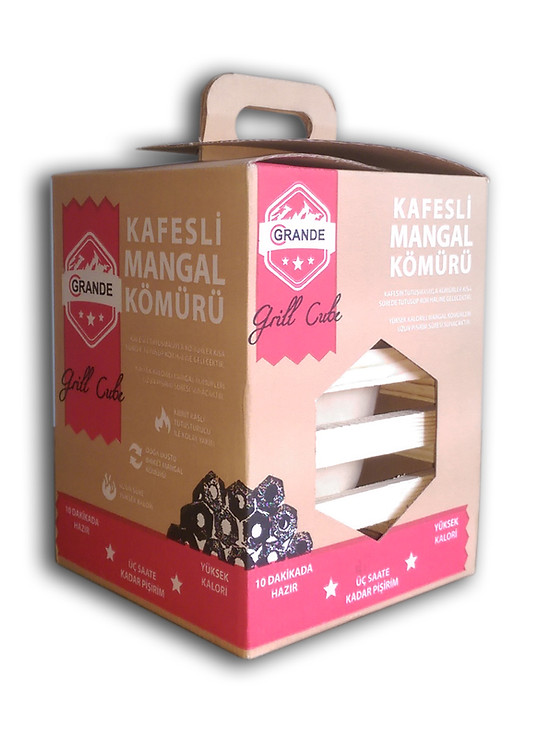 self igniting practical wooden crate charcoal, instant disposable bbq, briquette charcoal