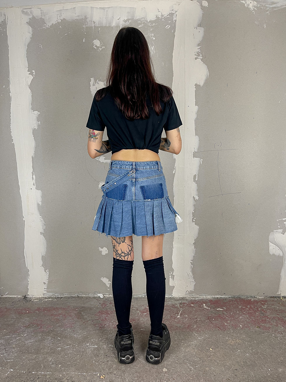 Thumbnail: Denim Skirt 005