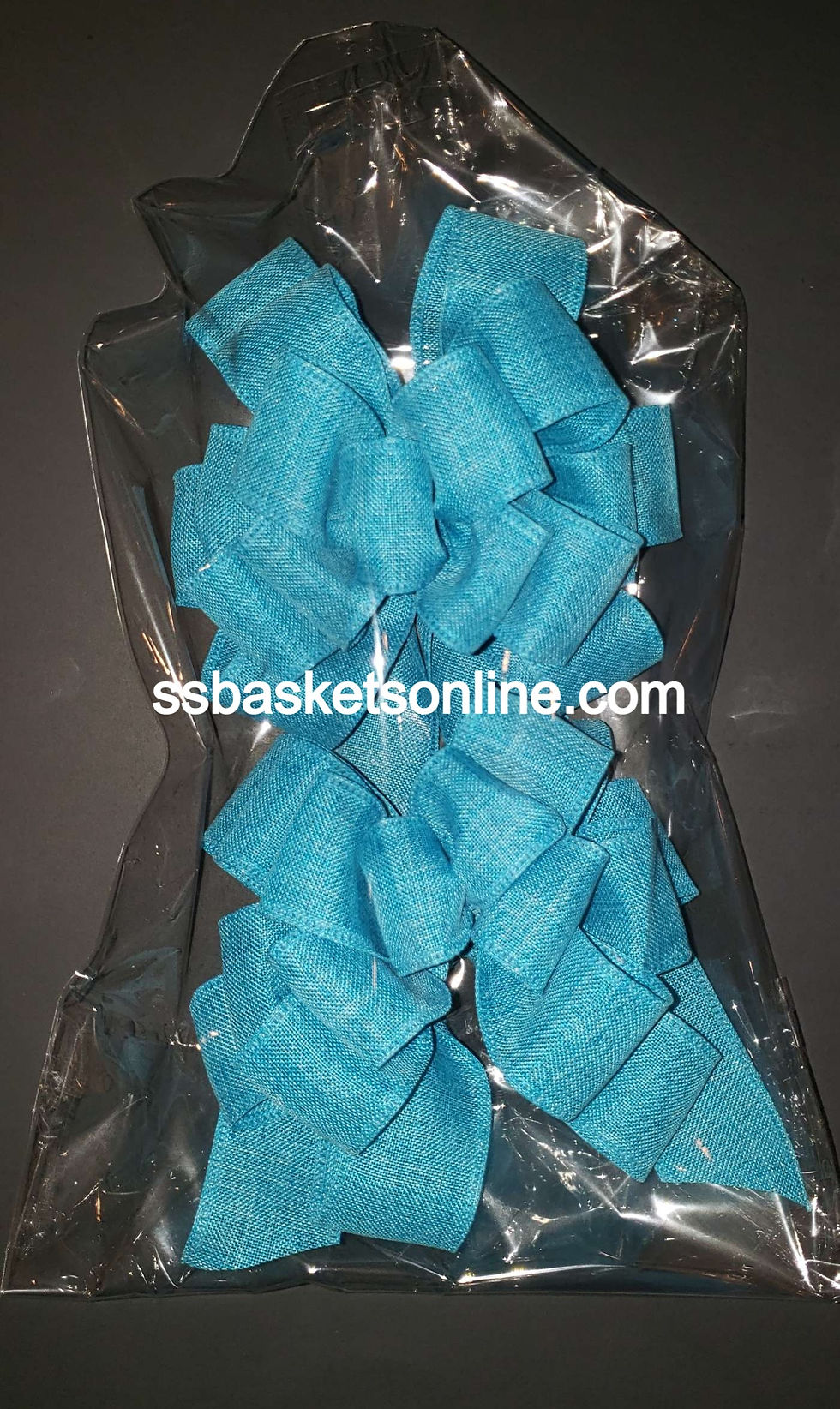 Thumbnail: Marine Blue-Ribbon Bows | Perfect for Wreaths & More!"
