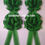 Thumbnail: "Elegant Emerald Green Ribbon Bows – 4 Pack for Stunning Gift Wrapping"