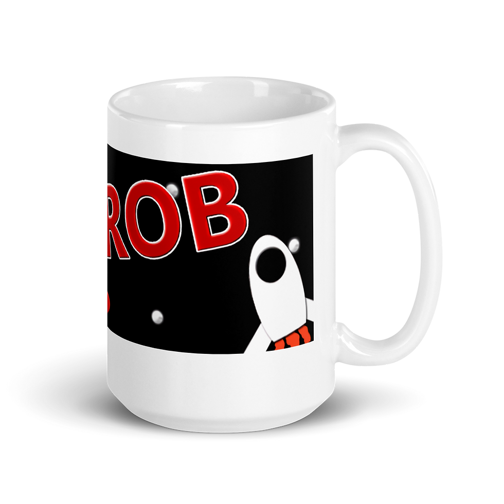 Thumbnail: ROB White Glossy Mug