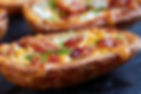 Cheese Bacon Potato Boats Recipe