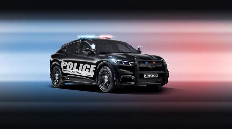 PT KONTAK PERKASA | Begini Jadinya Jika Ford Mustang Mach-E 'Berseragam' Polisi