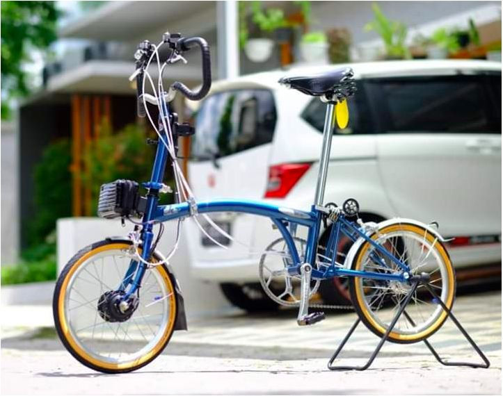 PT KONTAK PERKASA FUTURES | Modif Sepeda Konvensional Jadi Listrik, Bisa Lari Hingga 30 Km Tanpa Gen